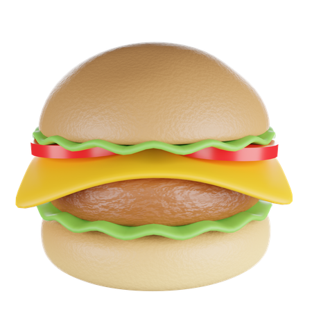 Burger  3D Icon