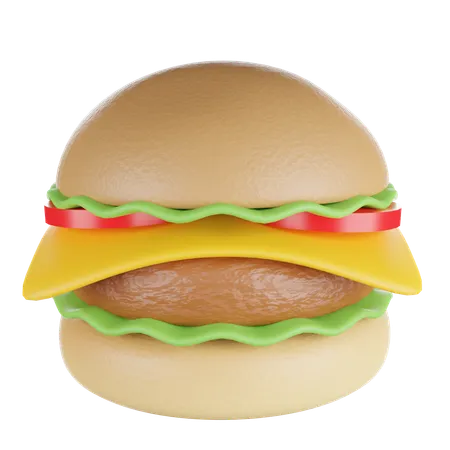 Burger  3D Icon