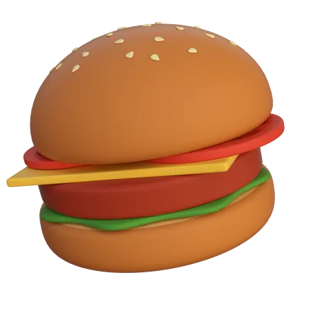 Burger  3D Icon