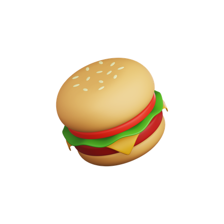 Burger  3D Icon