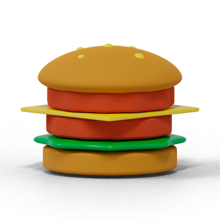 Burger  3D Icon