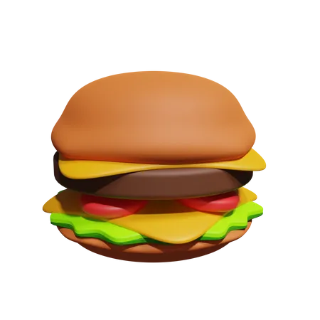 Hamburger Download This Item Now 3D Icon