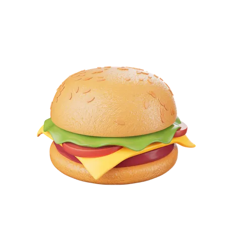 Burger  3D Icon