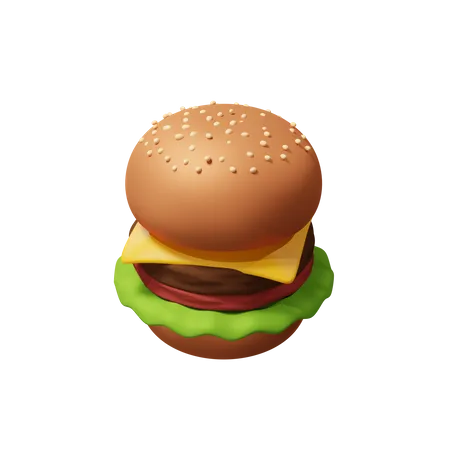 Burger Download This Item Now 3D Icon