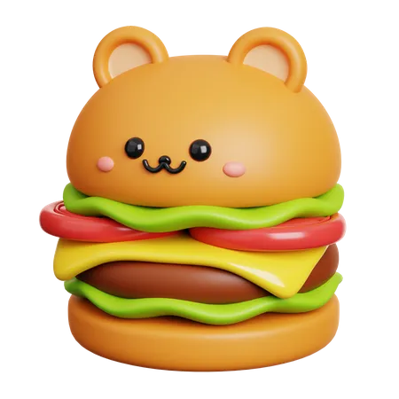 Burger  3D Icon