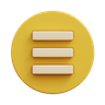 hamburger-menu emoji 3d