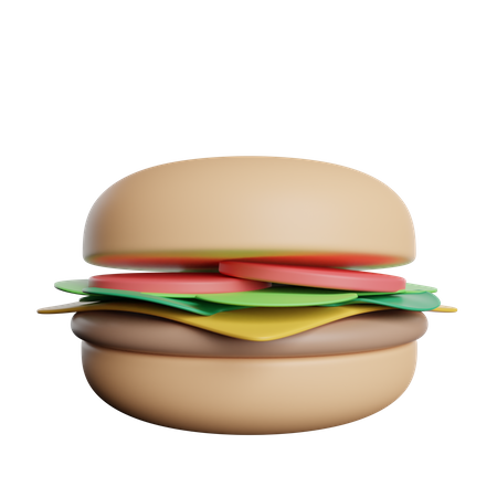 X-Burger  3D Icon