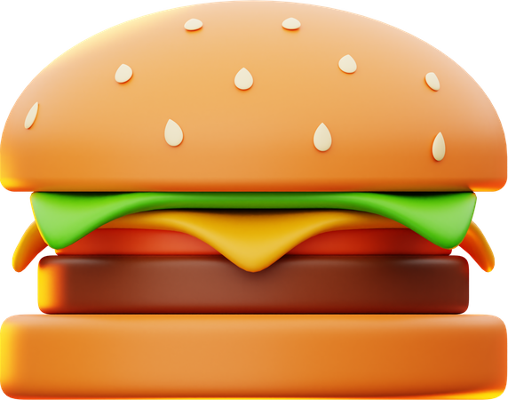 X-Burger  3D Icon