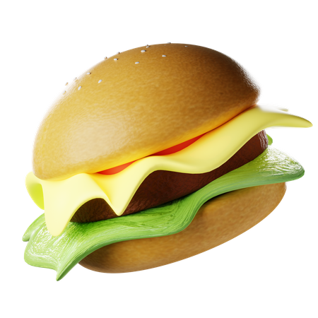 X-Burger  3D Icon