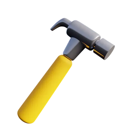 These Are 3 D Hammer Icons Commonly Used In Design And Games 3D Icon