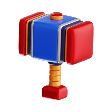 3 D Game Asset Hammer 3D Icon