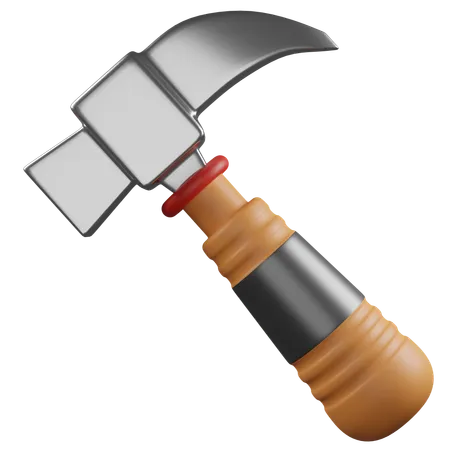 3 D Render Hammer Illustration 3D Icon
