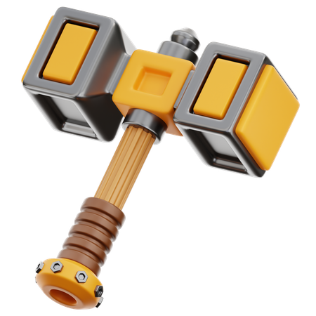 ハンマー  3D Icon