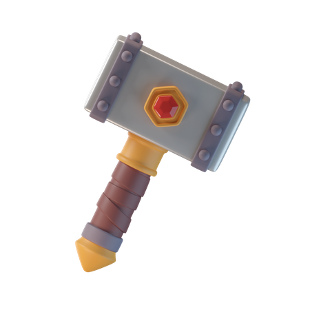 Hammer  3D Icon