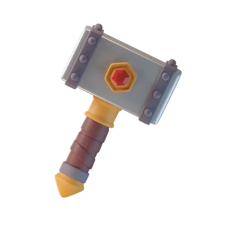 Hammer  3D Icon