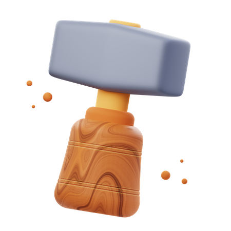 Hammer  3D Icon