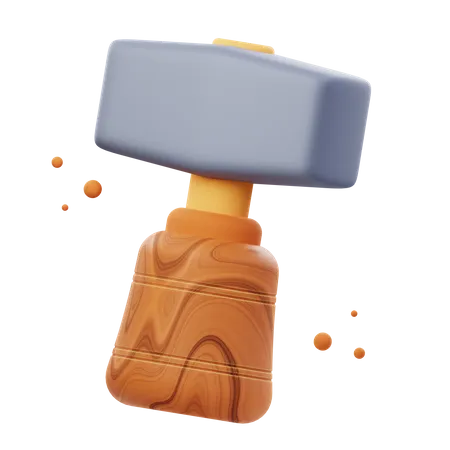 Hammer  3D Icon