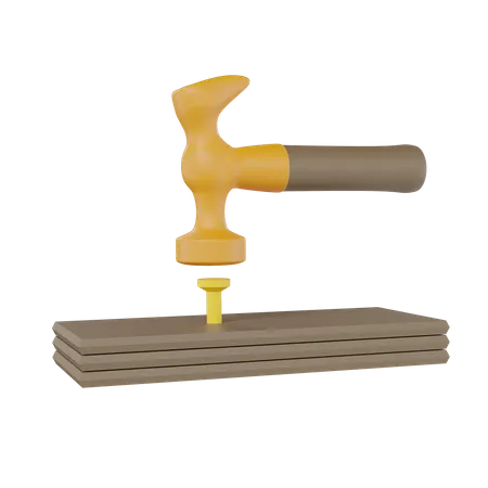 Hammer  3D Icon