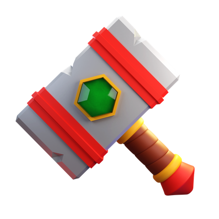 Hammer  3D Icon