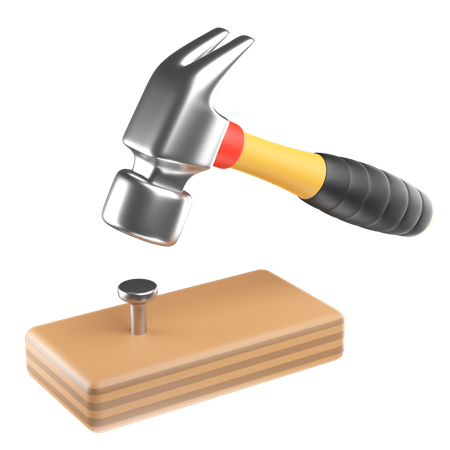 Hammer  3D Icon