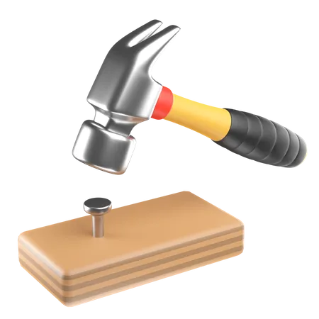 Hammer  3D Icon