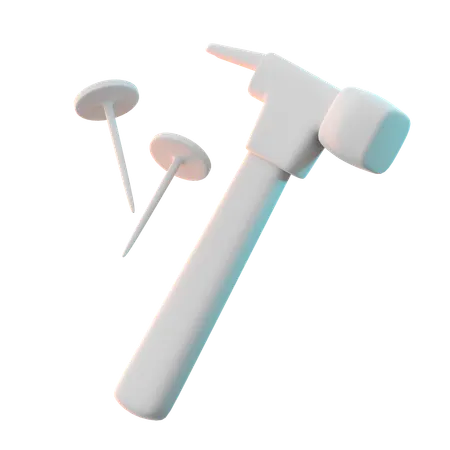 Hammer  3D Icon
