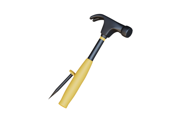 Hammer  3D Icon