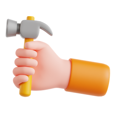 Hammer  3D Icon