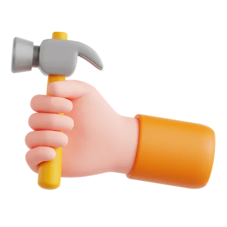 Hammer  3D Icon