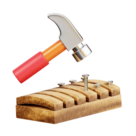 Hammer  3D Icon