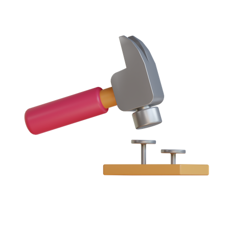 Hammer  3D Icon