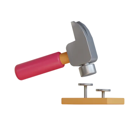 Hammer  3D Icon