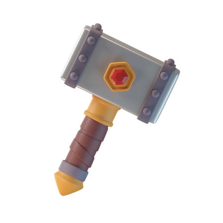 Hammer  3D Icon