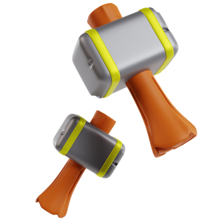 Hammer  3D Icon