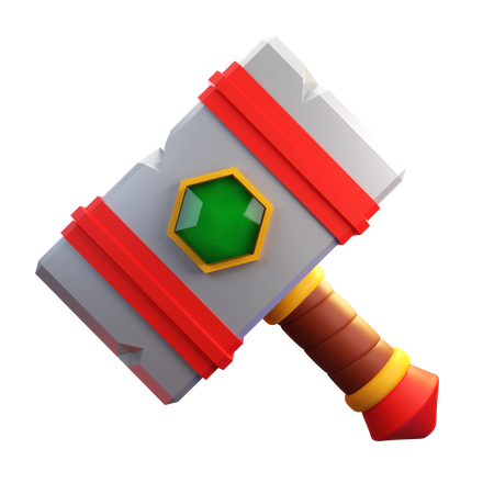 Hammer 3D Icon