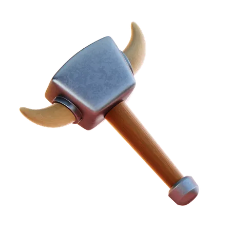 Hammer Horn  3D Icon