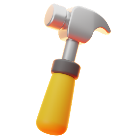 Hammer Tool  3D Icon