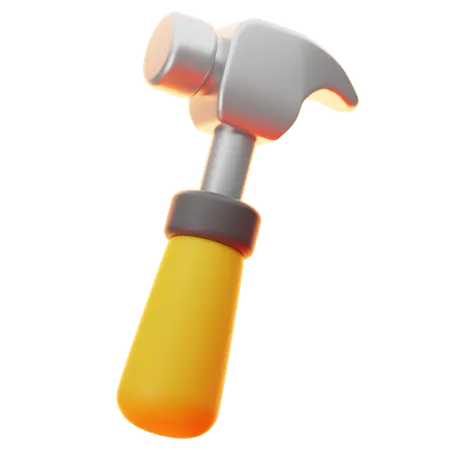 Hammer Tool  3D Icon