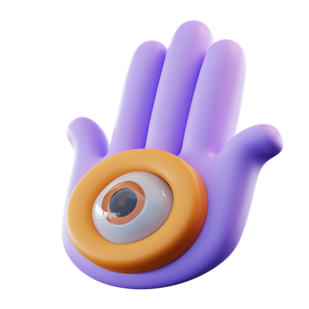 Hamsa  3D Icon