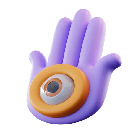 Hamsa  3D Icon