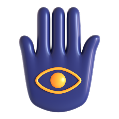 Hamsa  3D Icon