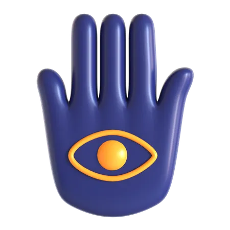 Hamsa  3D Icon