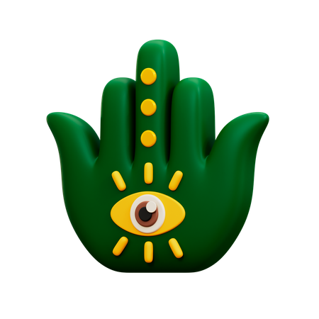 Hamsa  3D Icon