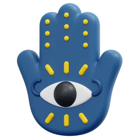 Hamsa  3D Icon