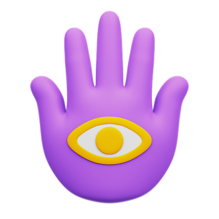 Hamsa Hand  3D Icon