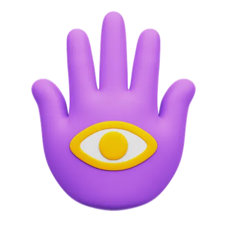 Hamsa Hand  3D Icon