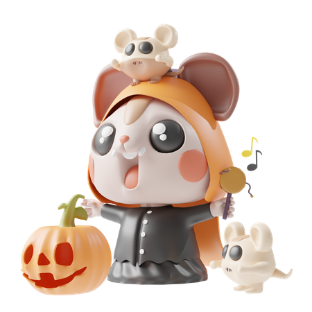 Hamster  3D Icon
