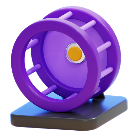 HAMSTER ROLLER  3D Icon