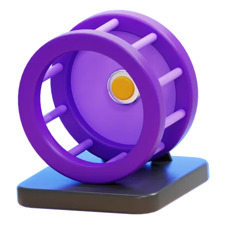 HAMSTER ROLLER  3D Icon