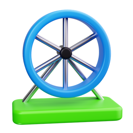 Hamster Wheel  3D Icon